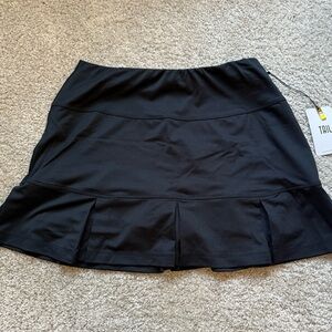 Tail Activewear Black Pleated Tennis Skirt
